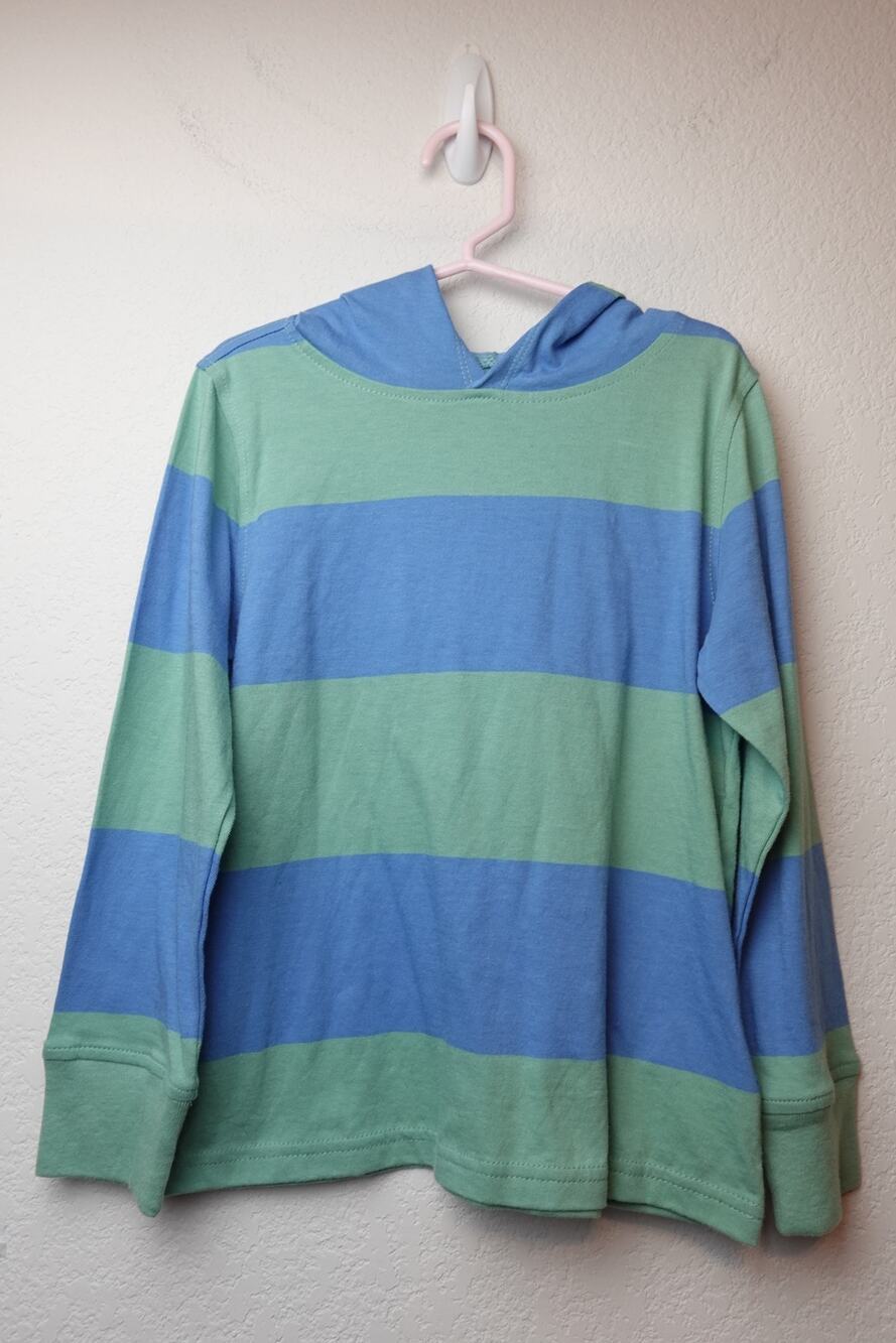 Charming Crewcuts Boy's Striped Hoodie Sweatshirt Size XS